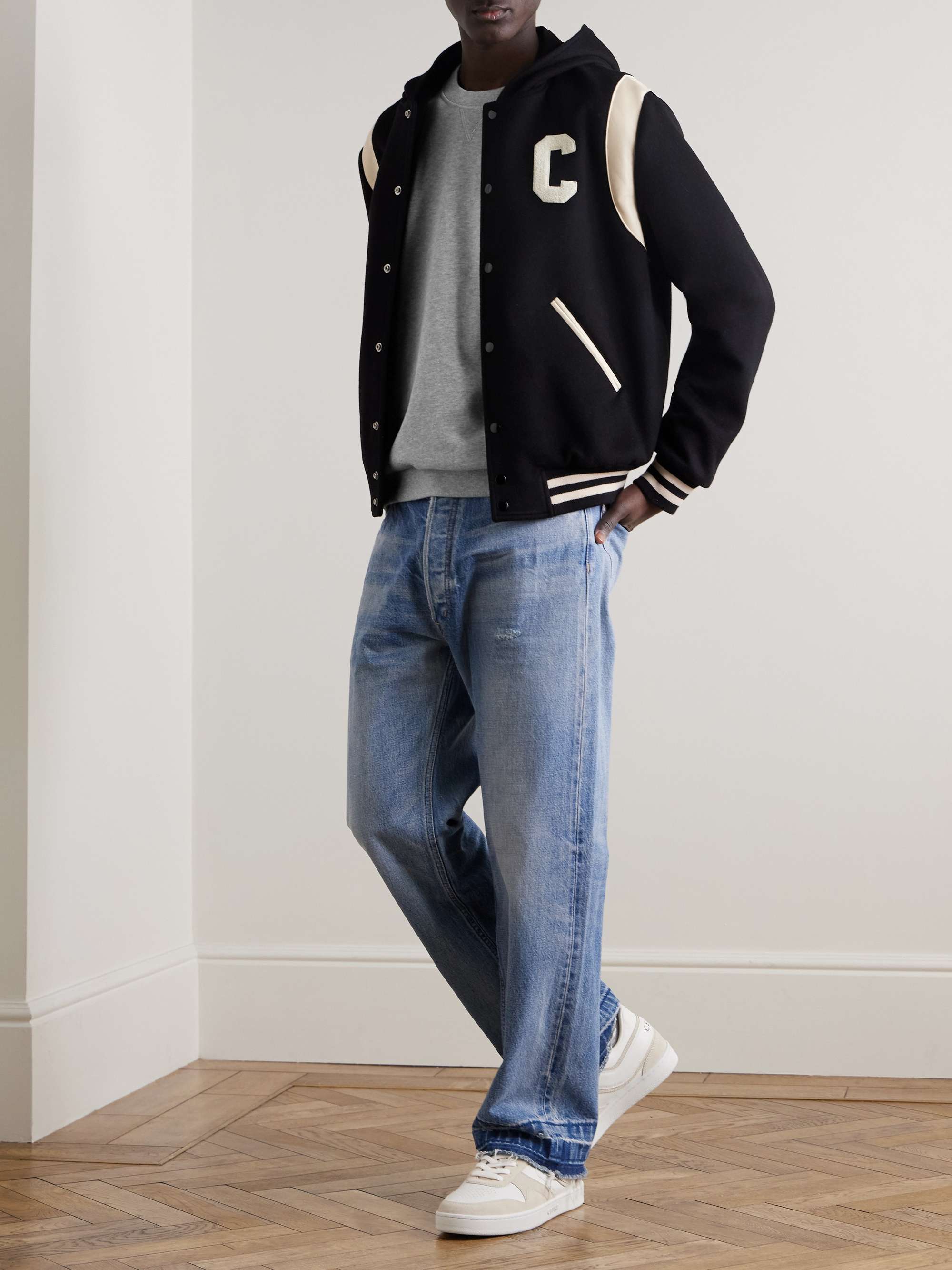 CELINE Wesley Straight-Leg Distressed Jeans for Men | MR PORTER