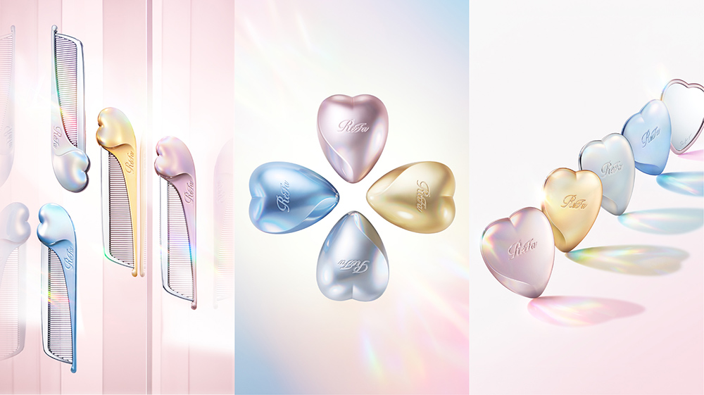 ReFa HEART COMB Aira」「ReFa HEART BRUSH mini」「ReFa HEART MIRROR