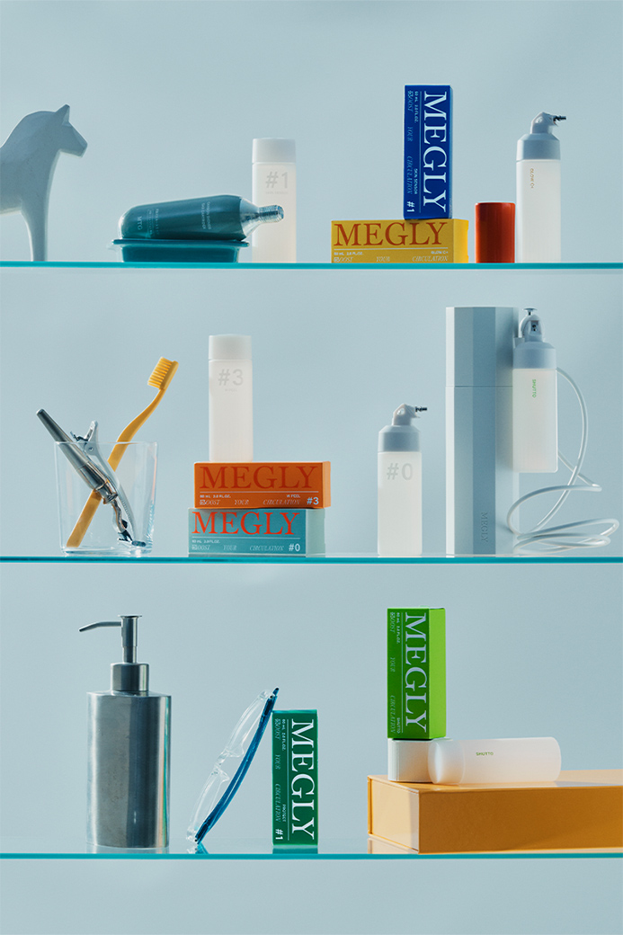 パッとしない朝に。たった10秒の炭酸ミスト MEGLY SHUTTO「メグリー