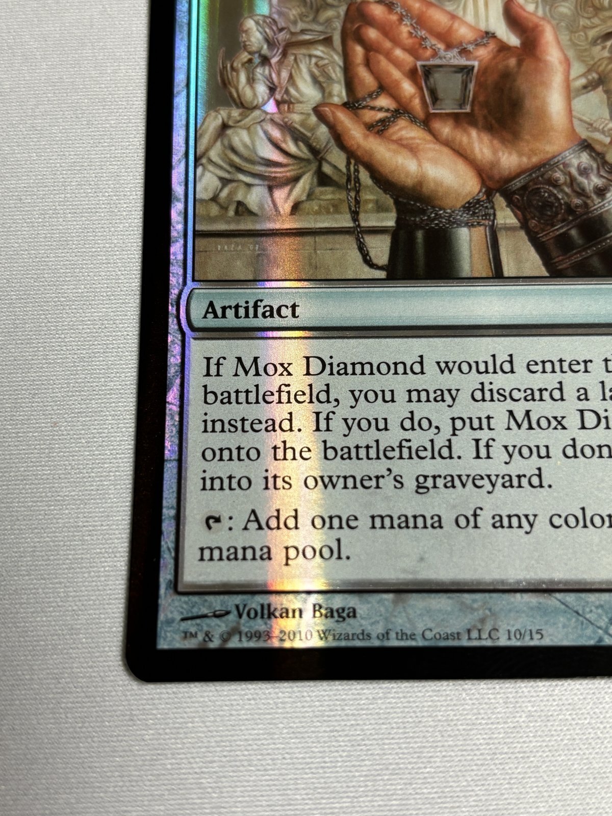 Foil】《モックス・ダイアモンド/Mox Diamond》[FtV:Relics] NM - MTG