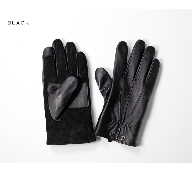 DENTS デンツ ESHER エッシャー タッチスクリーン ヘアシープレザー