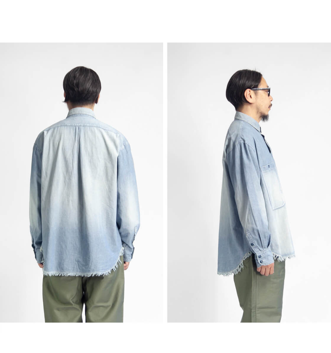 H.UNIT エイチユニット ユーズド＆リメイク加工 インディゴ