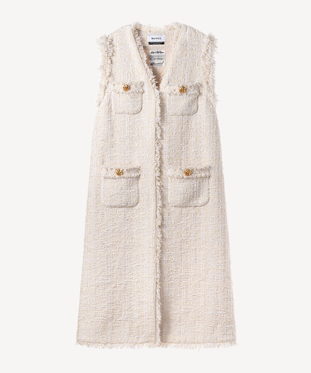 ツイードジレワンピース | MUVEIL Online Shop