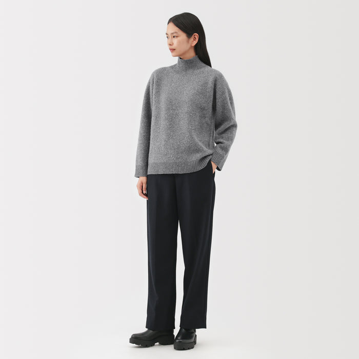 Labo Yak Blend Turtleneck Sweater | Women's Sweaters | MUJI USA