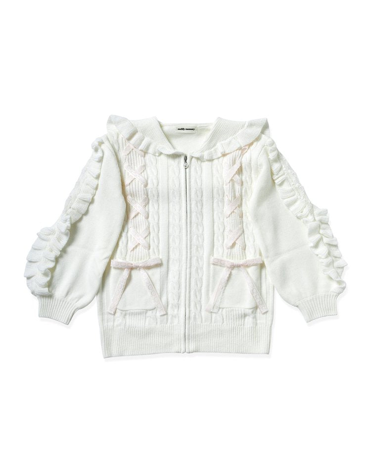 mellfy memory Honey lace up knit Jacket – MultiPal Store