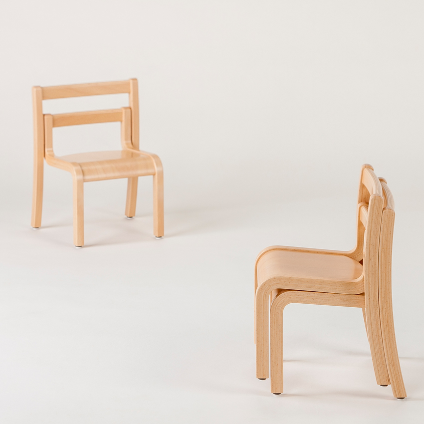 Piccola ピッコラ 積み重ねられる子ども椅子 佐々木デザイン SDIを激安