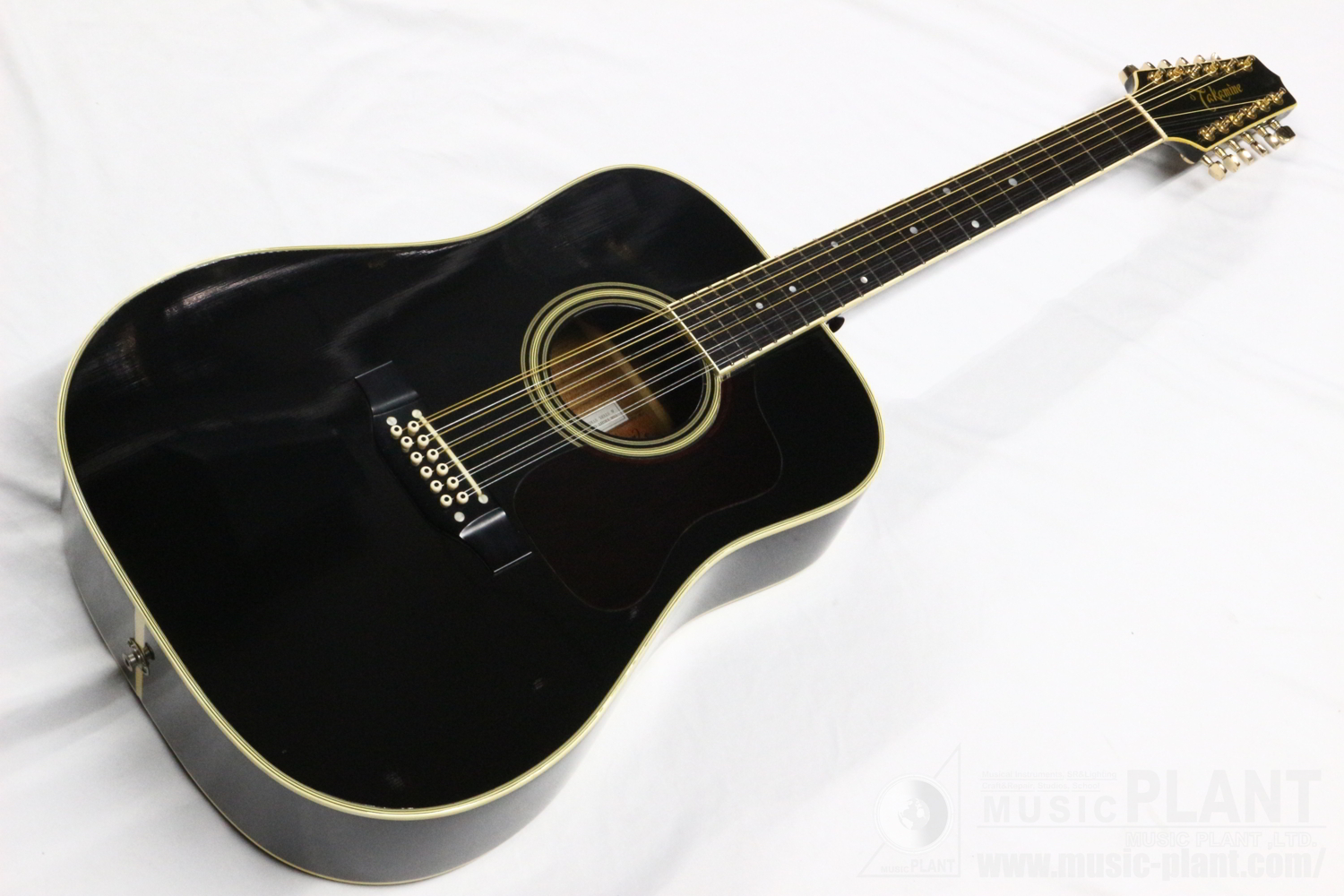 Takamine 12弦エレクトリックアコースティックギターPT-010-12 Black