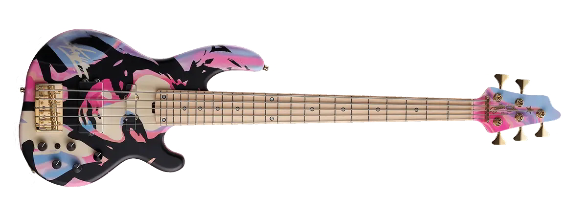 STELLA GEAR Bassシリーズ tetsuya Model 5弦エレキベースAlbion BRAVE