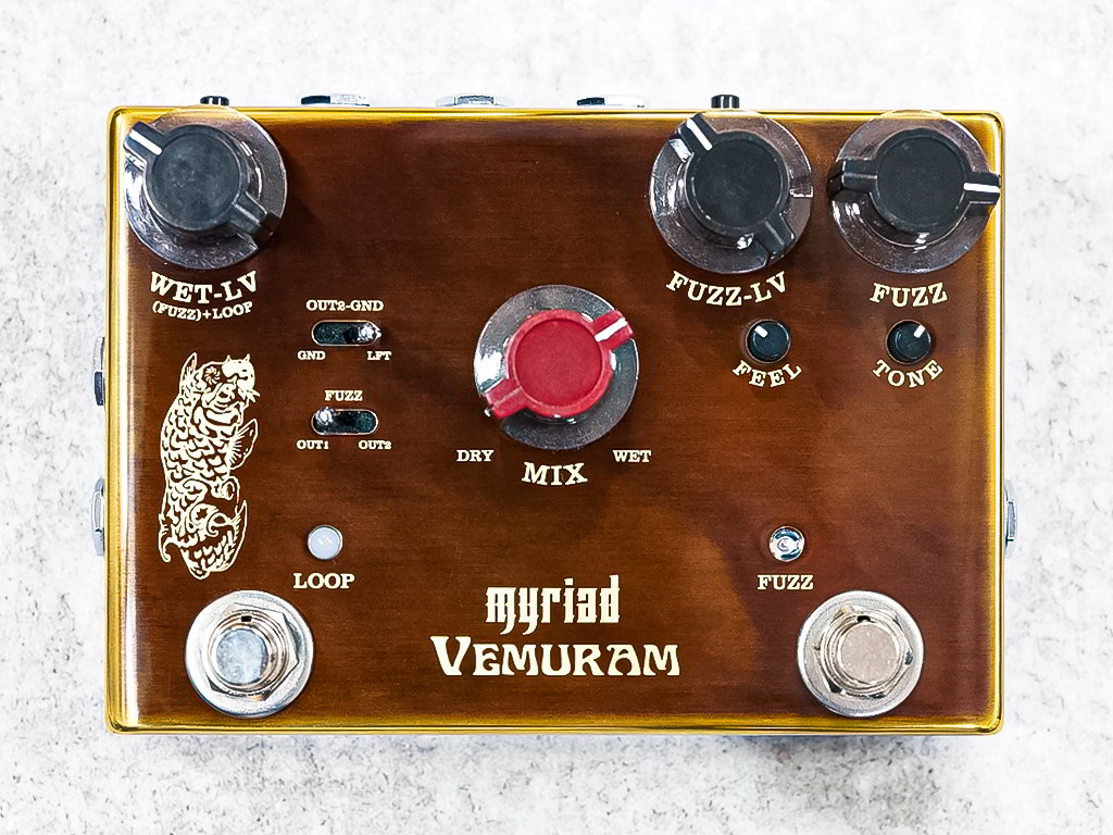 VEMURAM Hybrid FUZZ + LOOP(MIX) PedalMyriad Josh Smith Signature