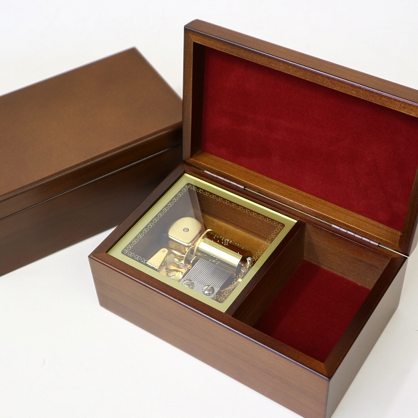 23弁】木製宝石箱YB-315 オルゴール 卒業 卒園 名入れ ｜株式会社