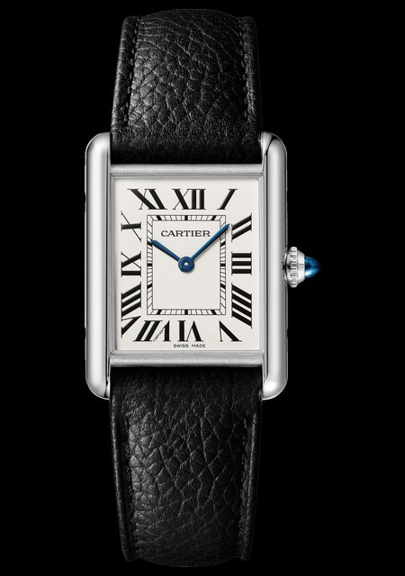 Watch Tank Must | Cartier WSTA0041 Steel - Leather Strap
