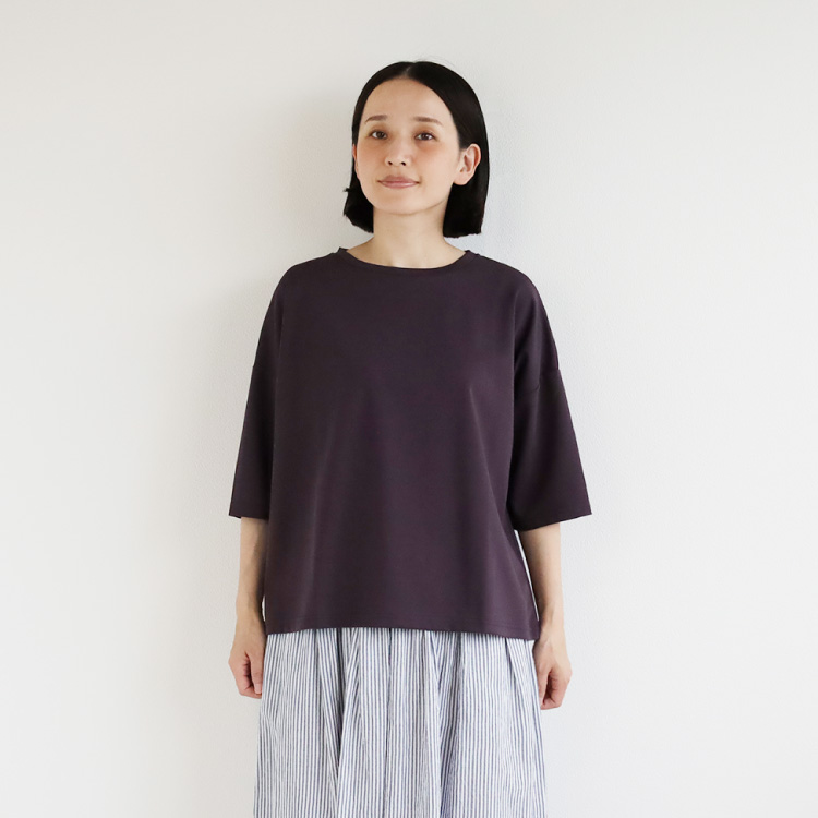 nofl】強撚七分袖プルオーバー 644102810 | ナチュラル服通販サイト nofl