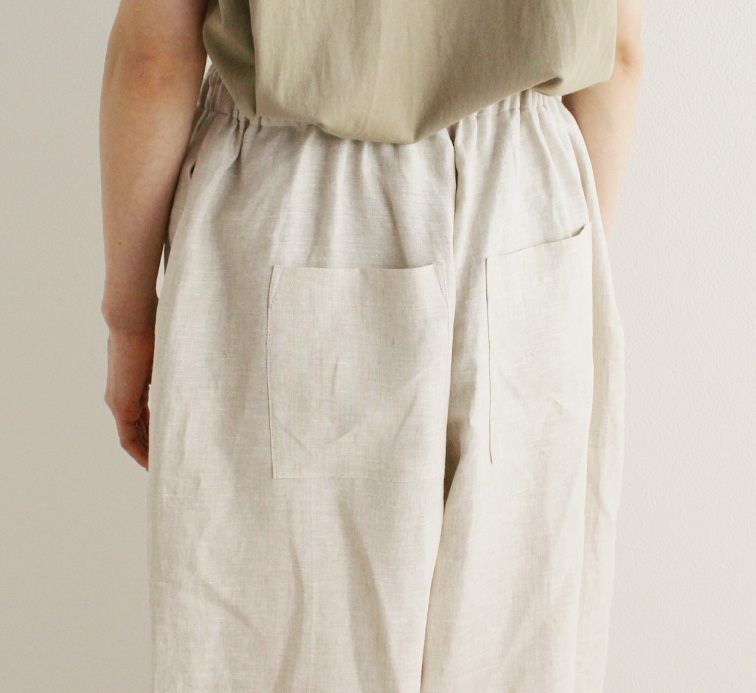 nofl】リネンヘンプ袴パンツ 644205770 | ナチュラル服通販サイト nofl
