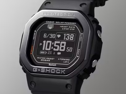 New Casio G-Shock G-SQUAD DW-H5600 smartwatch with Polar algorithm