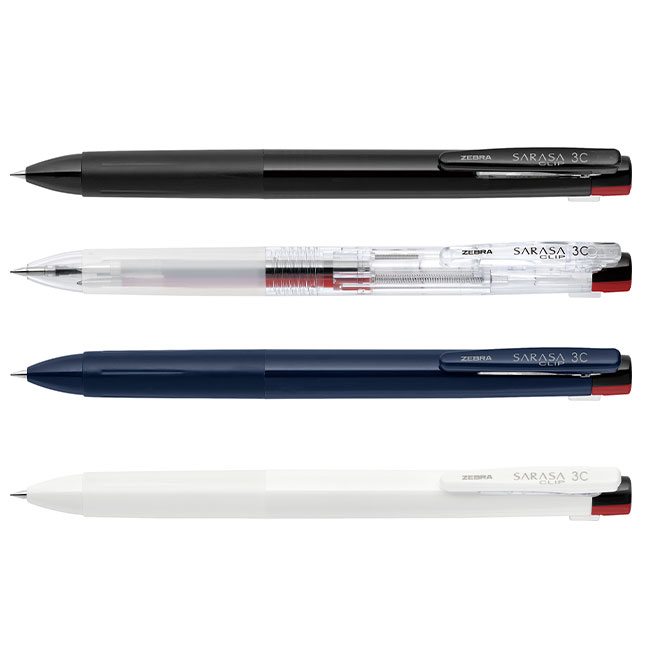 サラサクリップ3C 0.5 3色ボールペン/ゼブラ（J3J5）｜名入れプリント