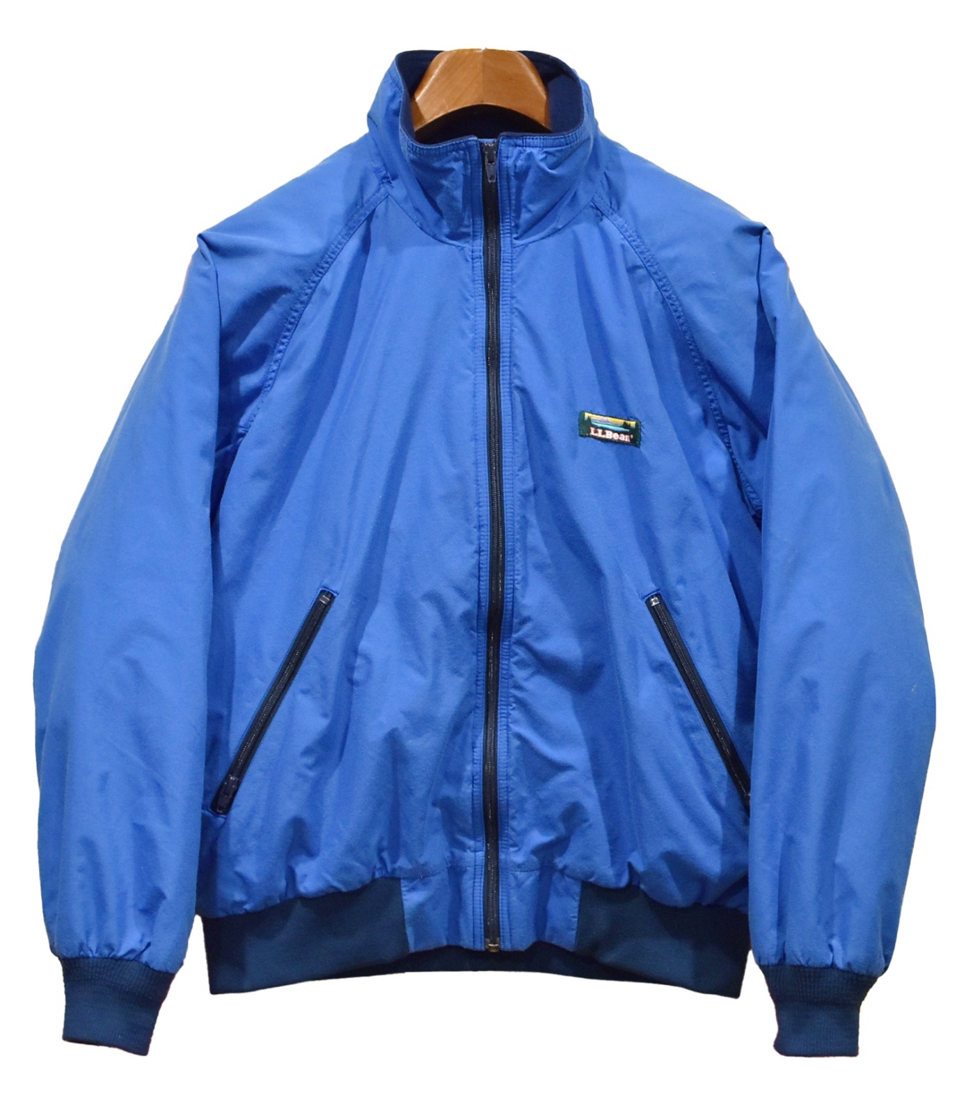 USA製【ビンテージ】L.L.Bean【LLビーン】【青×紺】【ウォームアップ
