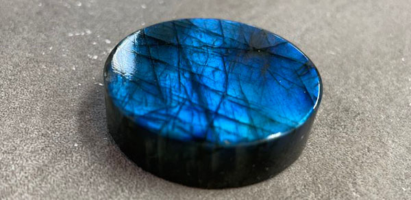 30mm】QUARTZ MODEL クオーツモデル／ラブラドライト エボニー天然木