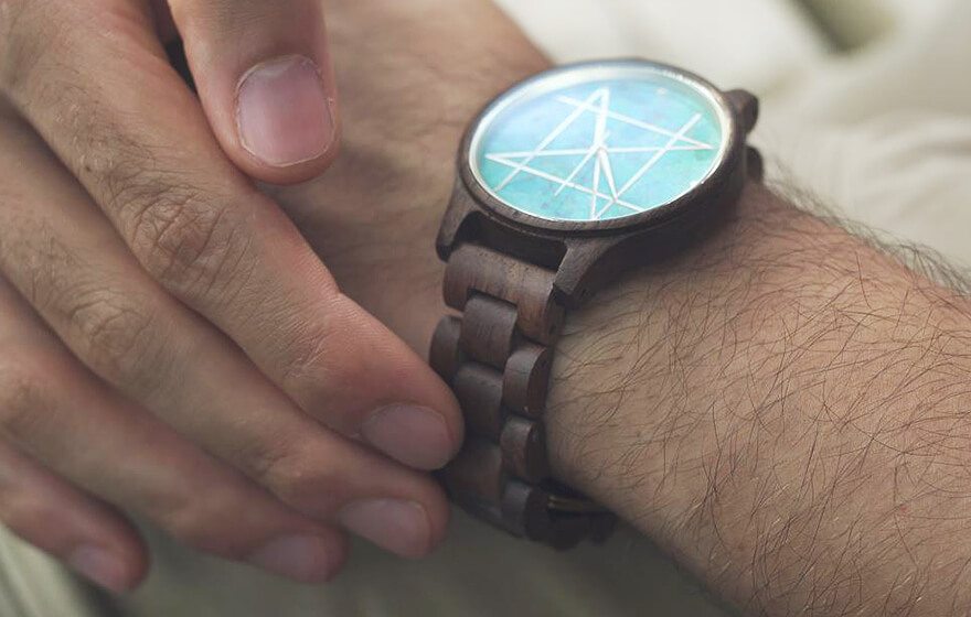 2サイズ】QUARTZ MODEL クオーツモデル／アラベスク エボニー天然木