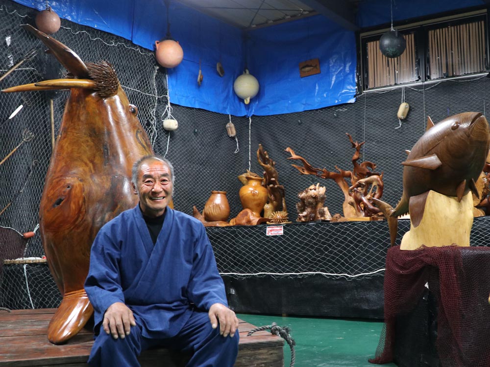 木彫りの魚美術館 魚の番屋：観光案内：野田村観光協会