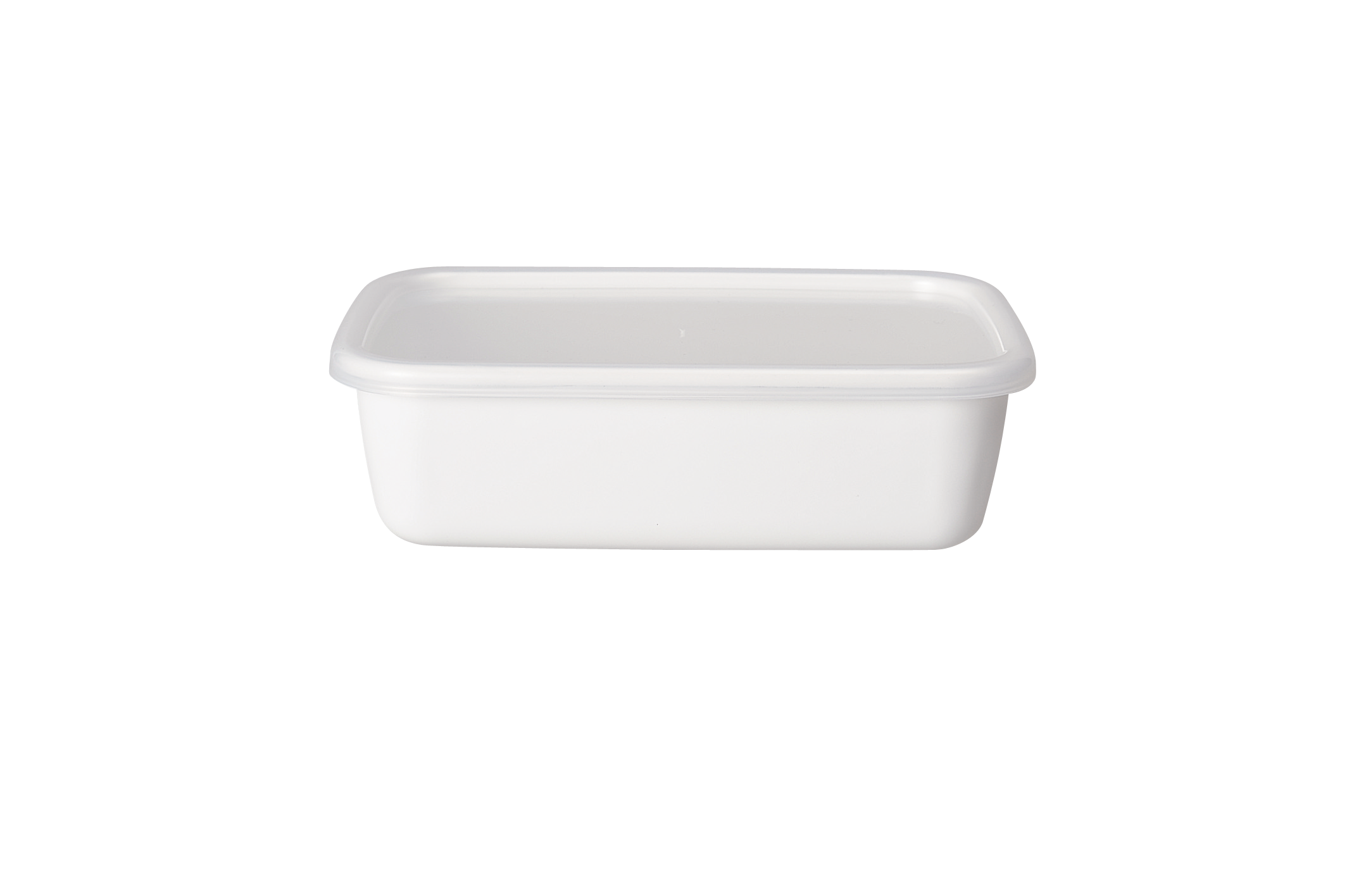 White Series レクタングル深型シール蓋付 – 野田琺瑯