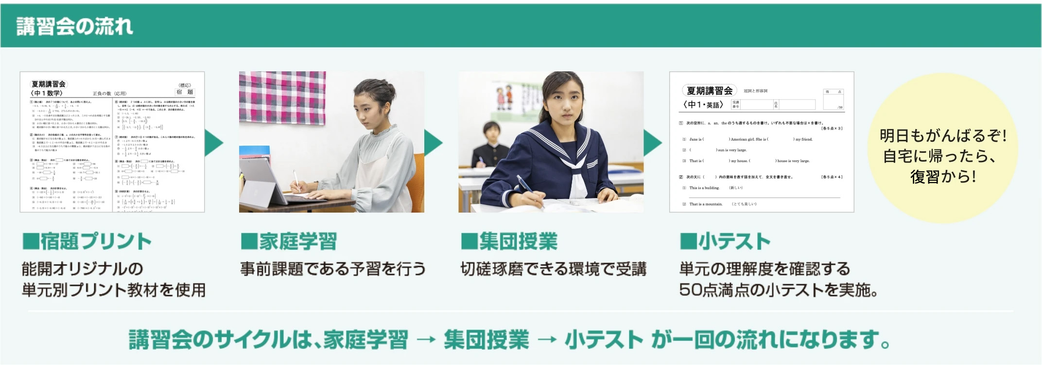 春期講習会 | 能力開発センター 石川