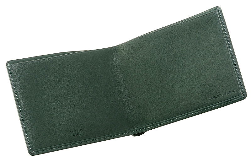 キプリス】二つ折り財布(単札入)□レーニアカーフ