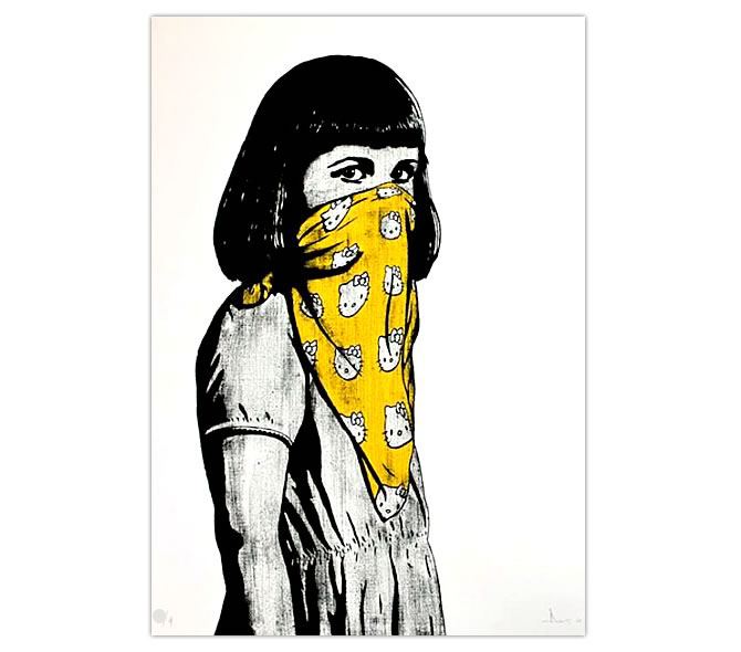 Kitty Riot by DOLK Reed Projects Gallery限定9枚のみ制作のアート
