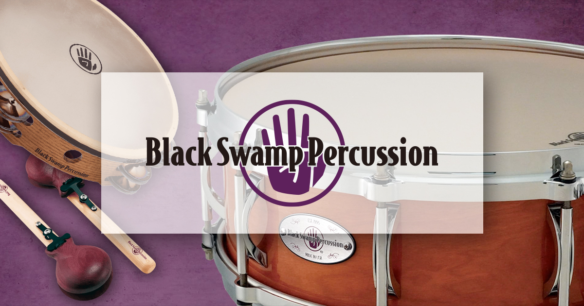 製品：タンバリン – Black Swamp Percussion〈ブラック・スワンプ