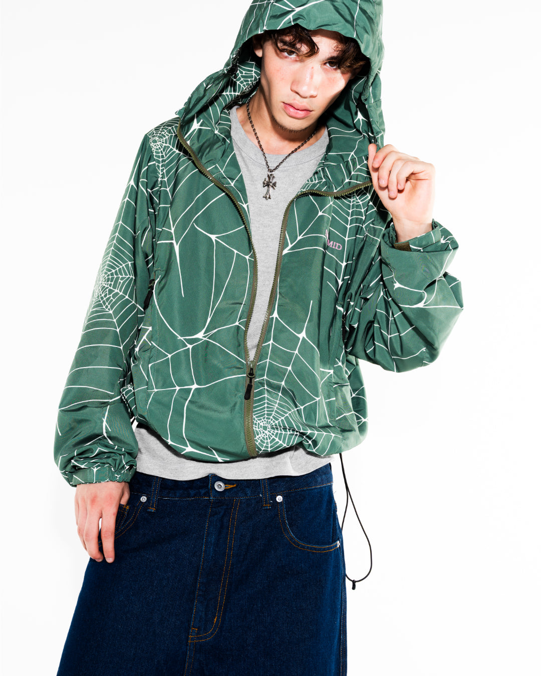 SPIDER JACKET – KHAKI – NOREMID