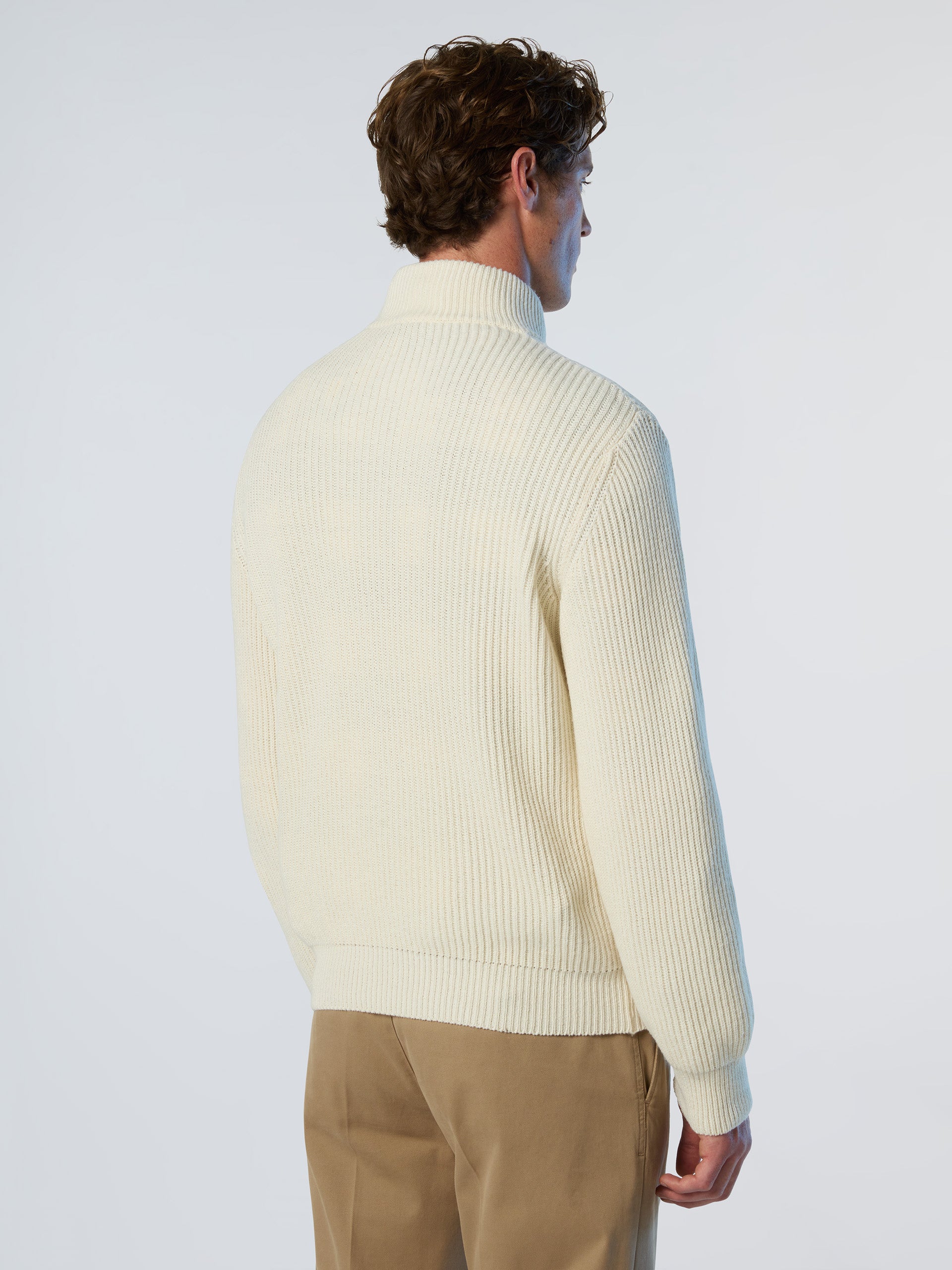 Fisherman's rib half-zip sweater | North Sails