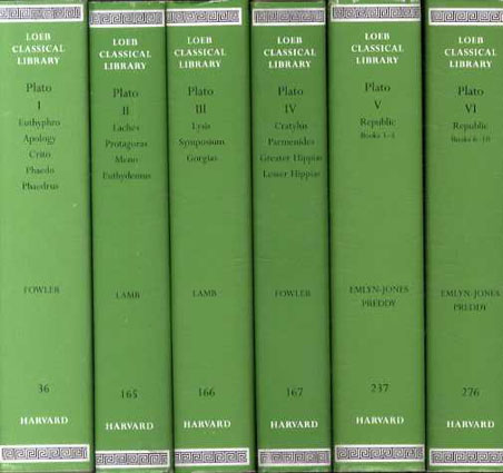 プラトン全集 Plato (Loeb Classical Library) 全12巻揃 / Plato