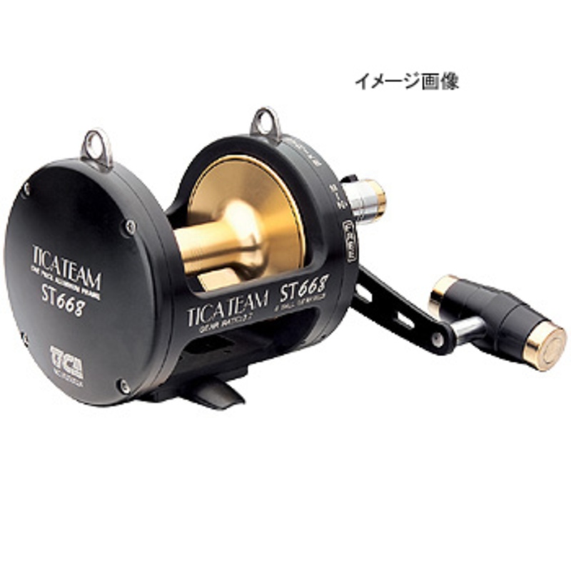 TICA TEAM ST12 ベイトリール トローリング 船用 磯釣 ジギング