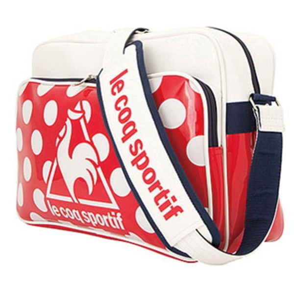 le coq sportif(ルコックスポルティフ) デザインエナメルバッグ(M