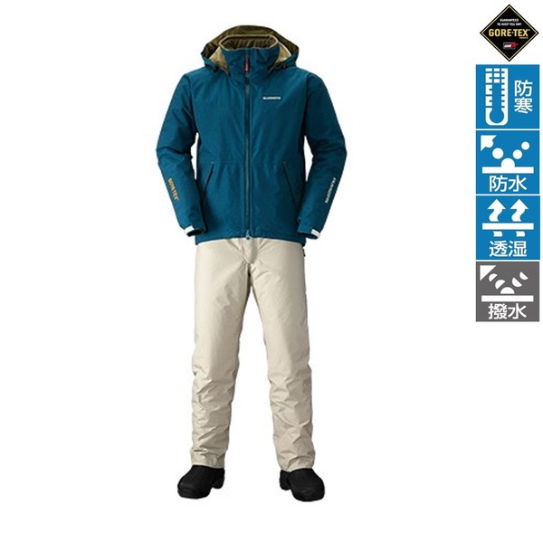 シマノ(SHIMANO) RB-017P ゴアテックス ベーシックウォームスーツ
