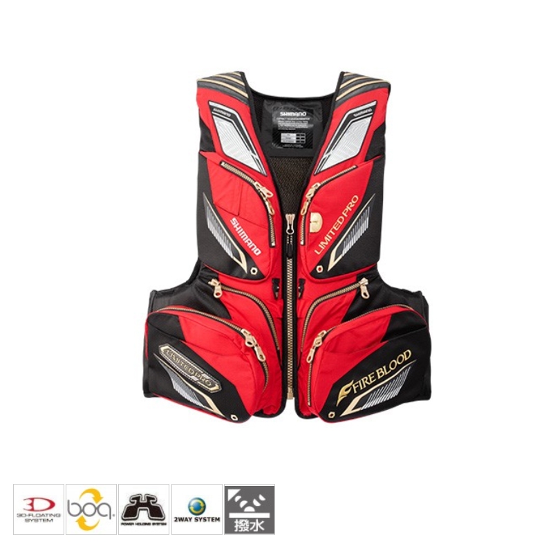 シマノ(SHIMANO) VF-112P ネクサス フローティングベスト LIMITED PRO