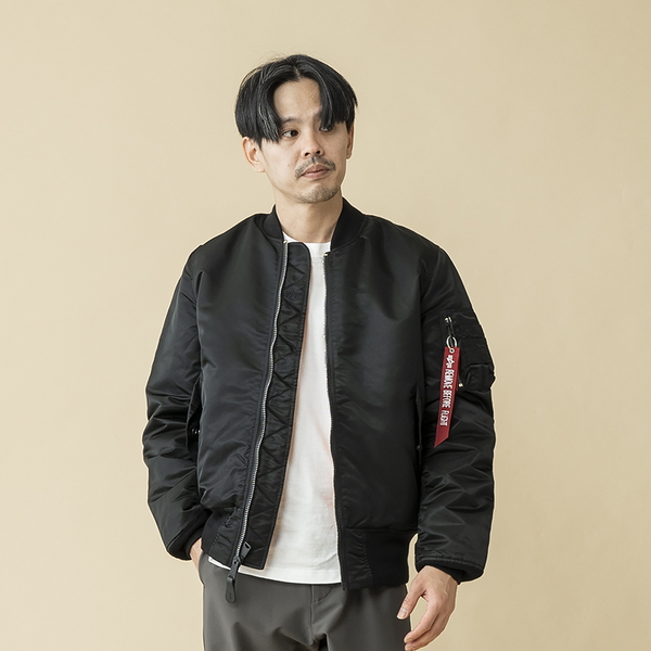 ALPHA INDUSTRIES(アルファ インダストリーズ) MA-1 TIGHT JKTNYLON H