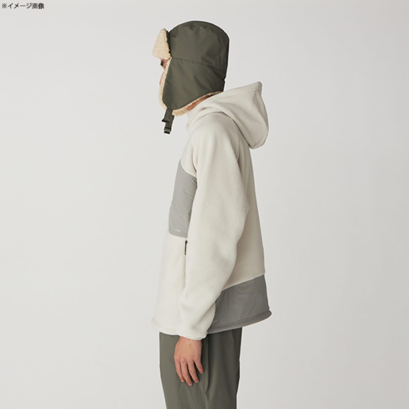 スノーピーク(snow peak) Double Face Fleece Hoodie SW-24AU00803BK