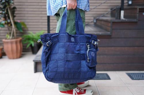 HARRY'S 【 Porter Classic - SUPER NYLON TOTE BAG - BLUE