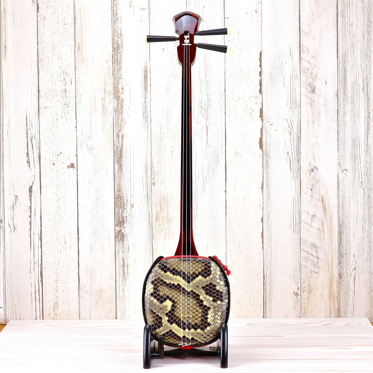 逸品三線】真壁型【八重山黒木製】本張り三線｜三線専門店ナビィ三線