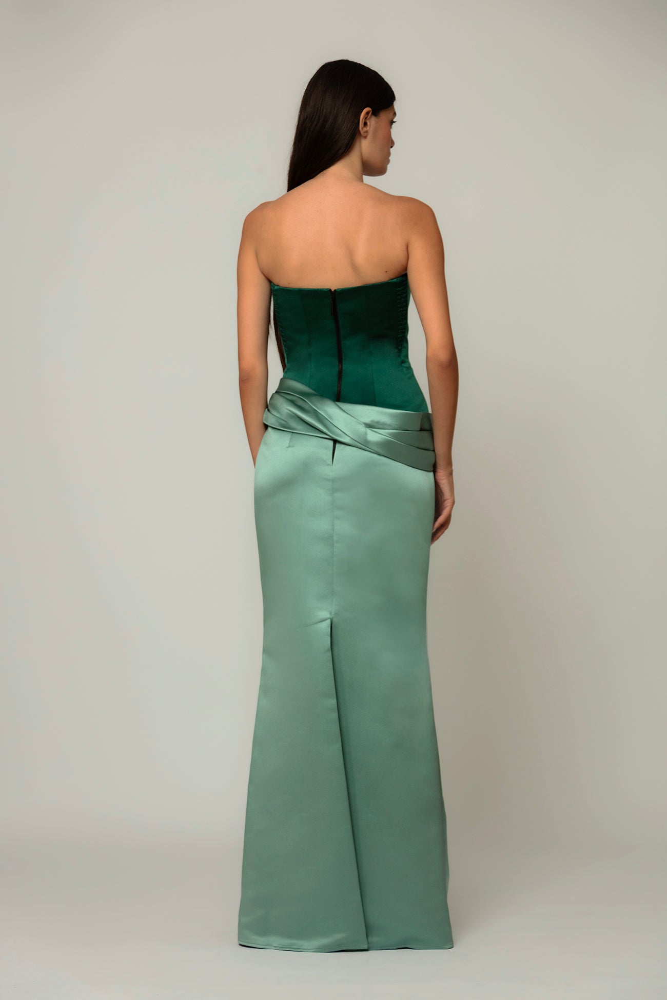 The Two-Tone Undressed Gown