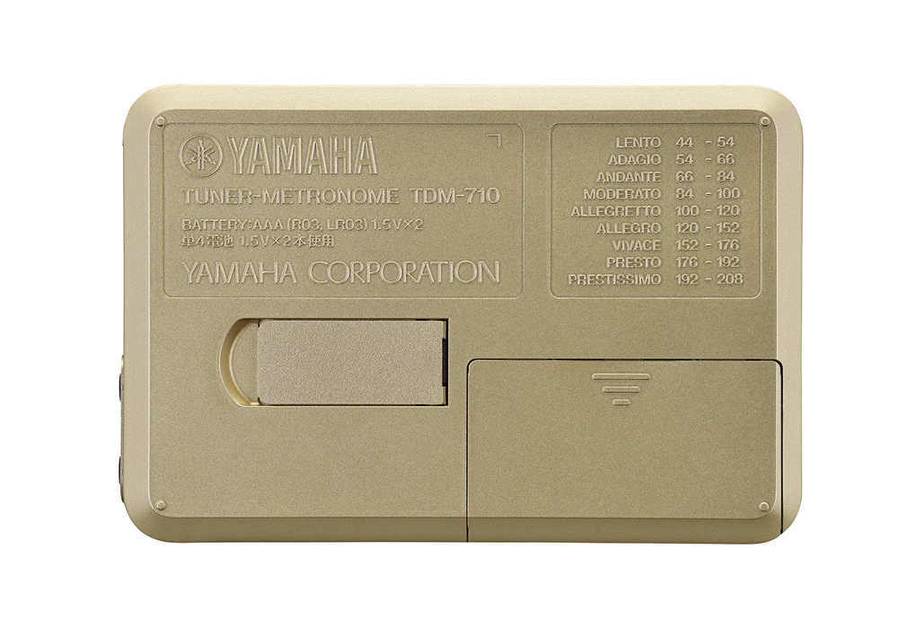 ヤマハ チューナーメトロノーム TDM-710｜ 管楽器専門店 永江楽器