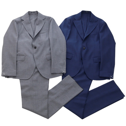 Sartorio サルトリオ [春夏] スーツ フレスコ メランジ ウール 1