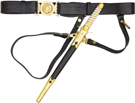 短剣/剣帯 ミリタリーショップ 革ジャン 中田商店