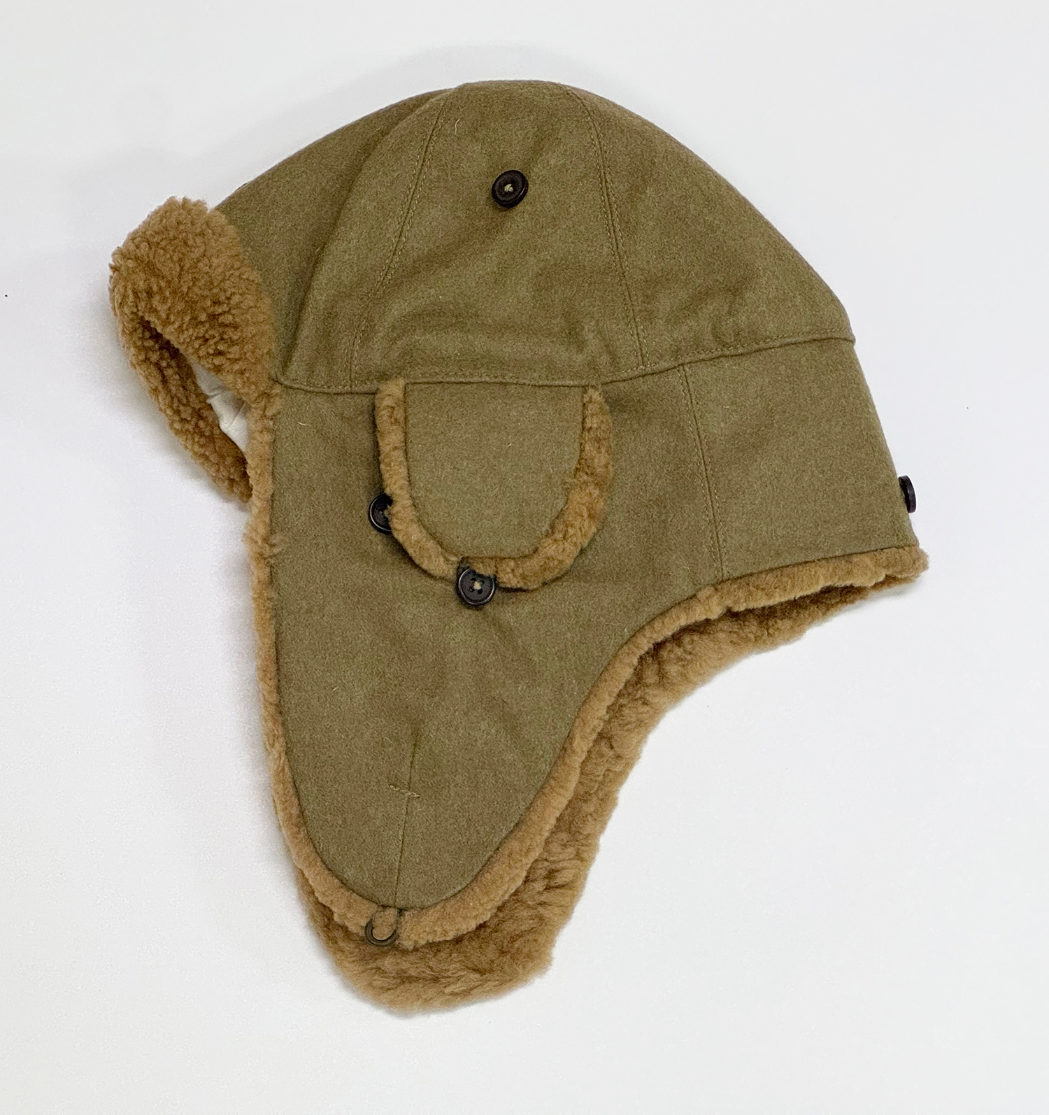 日本陸軍 防寒帽 ミリタリーショップ 革ジャン 中田商店