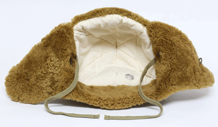 日本陸軍 防寒帽 ミリタリーショップ 革ジャン 中田商店