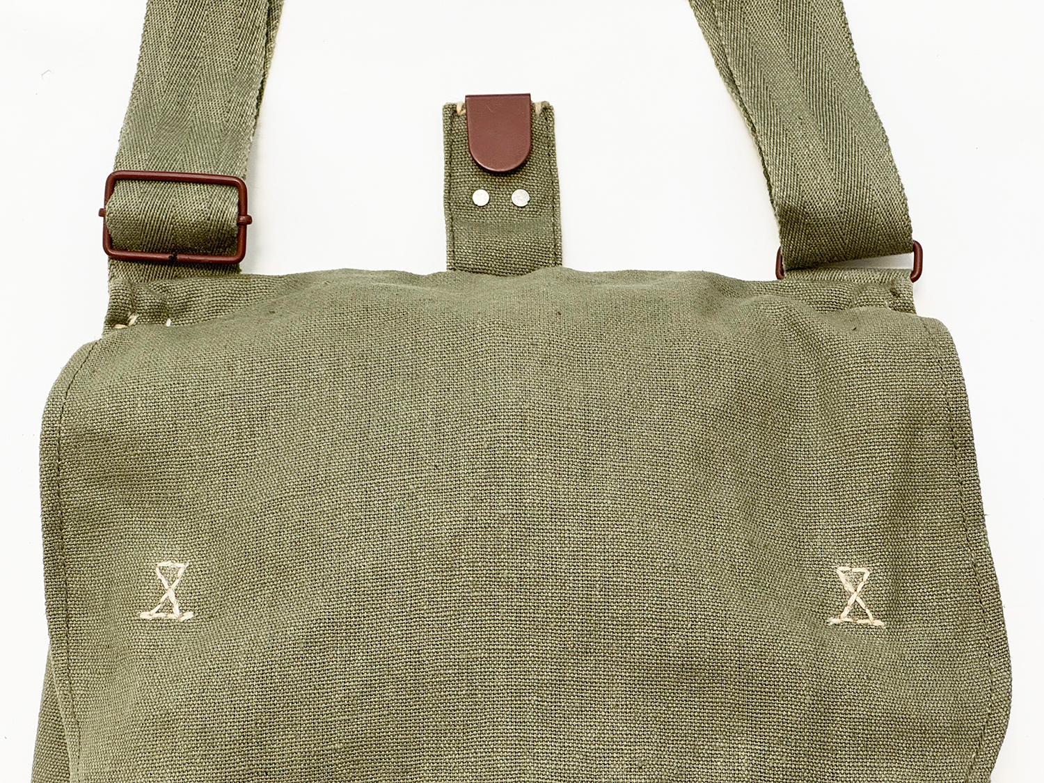 日本海軍雑のう ミリタリーショップ 革ジャン 中田商店