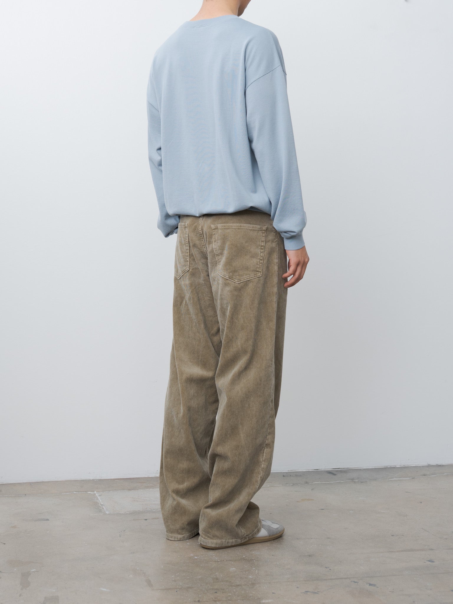 Namu Shop - Auralee Super High Gauge Sweat P/O - Blue Gray