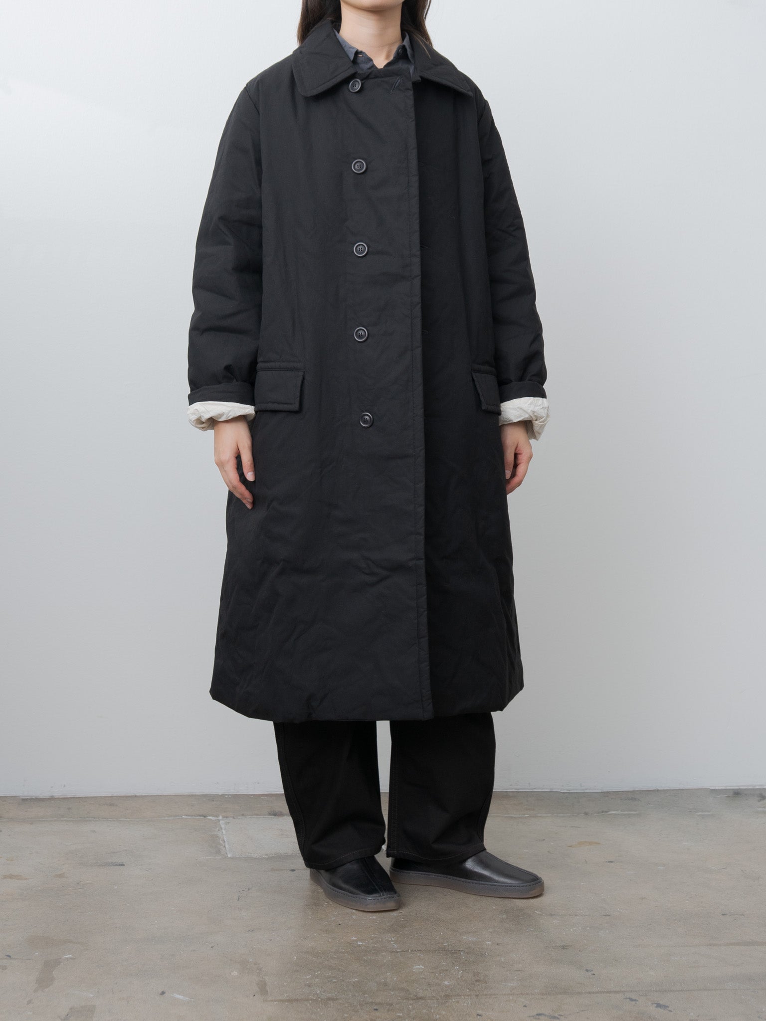 Namu Shop - Casey Casey Milu Coat H WAX - Black