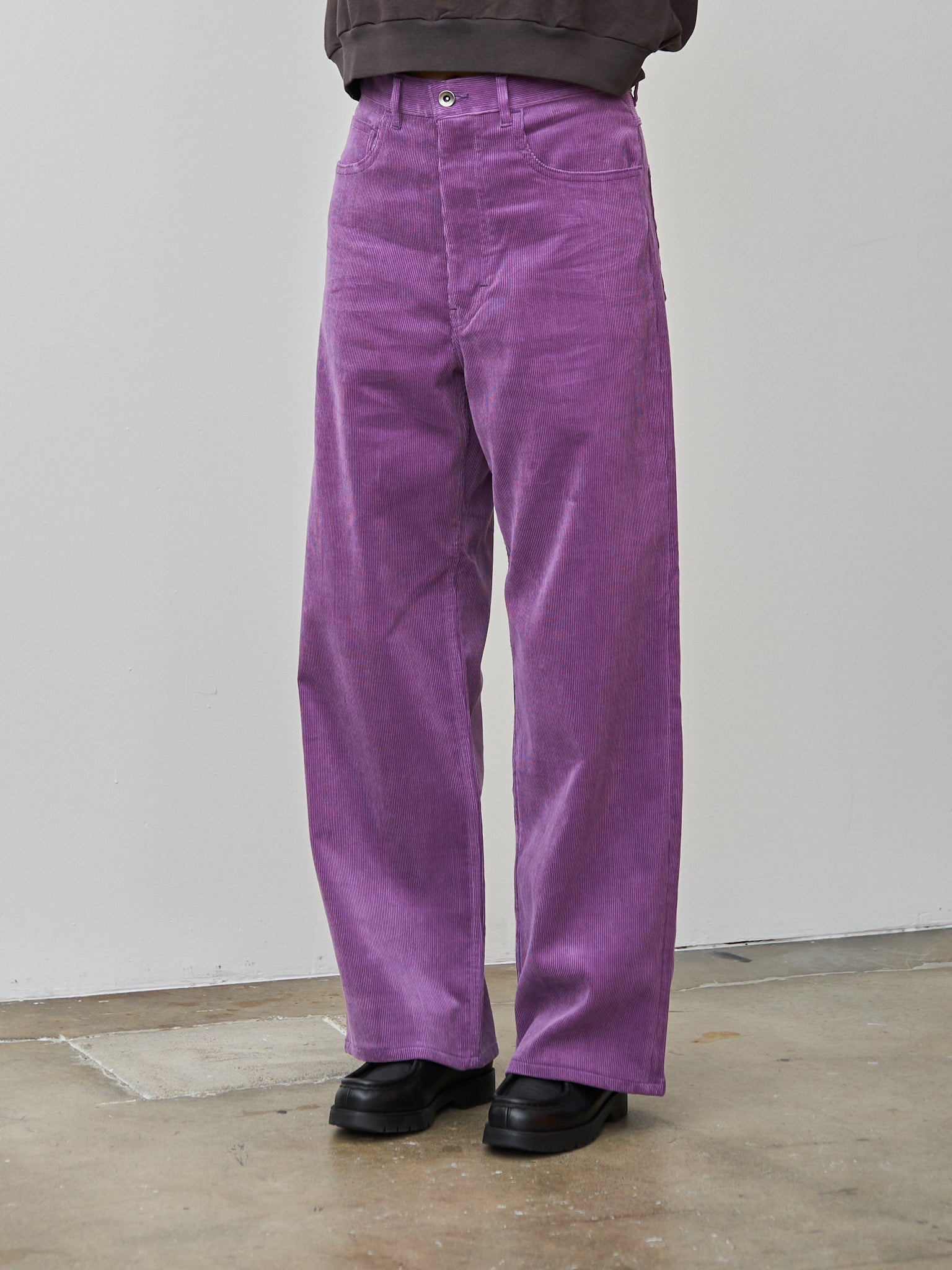 Namu Shop - Auralee Finx Corduroy Pants - Purple
