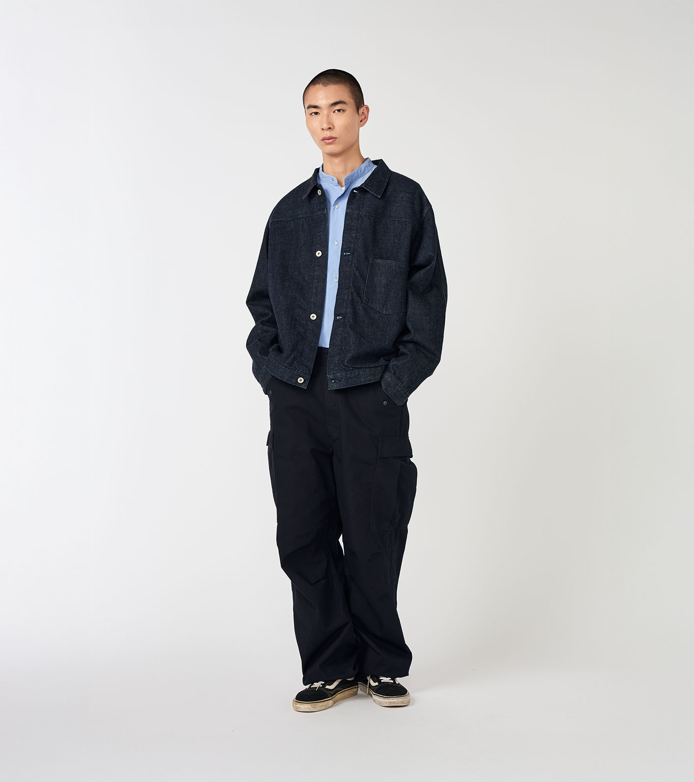 nanamica / Short Denim Jacket